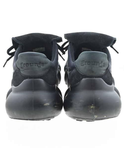 grounds（グラウンド）スニーカー 黒 サイズ:26cm メンズ/2200657831035