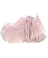 grounds（グラウンズ）スニーカー ピンク サイズ:25.5cm レディース/2200721616131