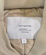 have a good day（ハブアグッドデイ）ダウンコート ベージュ サイズ:1(S位) レディース/2200713993363
