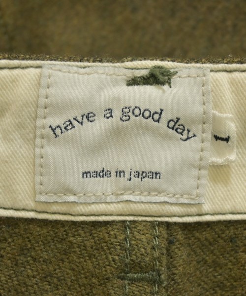 have a good day（ハブアグッドデイ）その他 カーキ サイズ:1(S位) メンズ/2200611291011