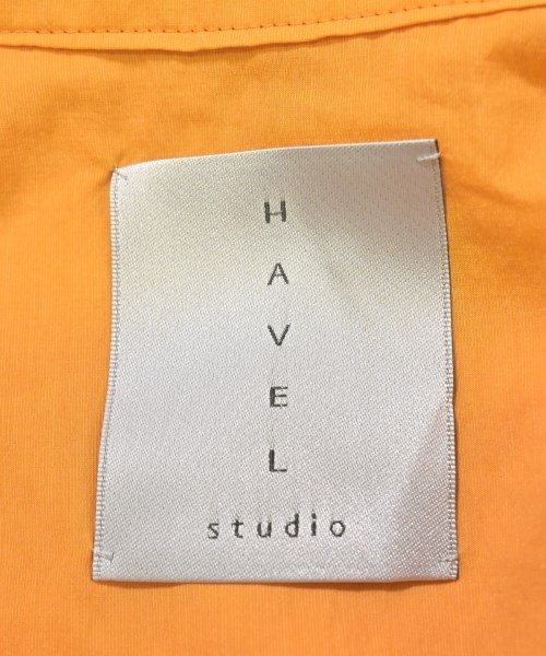 HAVEL studio（ハーヴェルスタジオ）シャツワンピース オレンジ サイズ:38(M位) レディース/2200673515070
