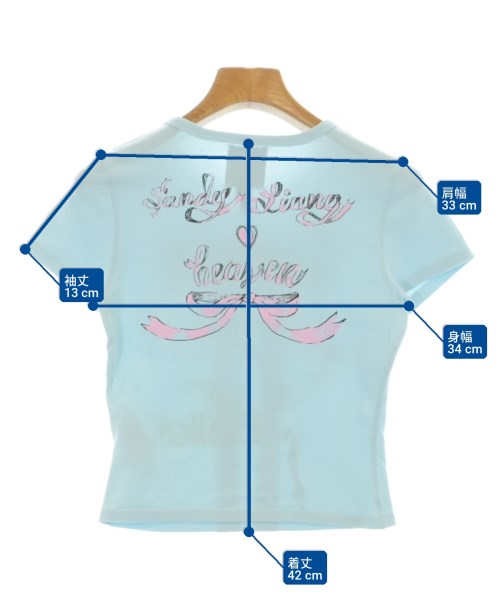 Heaven by Marc Jacobs（ヘブンバイマークジェイコブス）Tシャツ・カットソー 青 サイズ:XS レディース/2200717995097