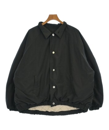 ISSUE THINGS イシューシング Tシャツ・カットソー メンズ 【古着】【中古】 ISSUE THINGS（イシューシング）ブルゾン 黒 サイズ:2(M位) メンズ