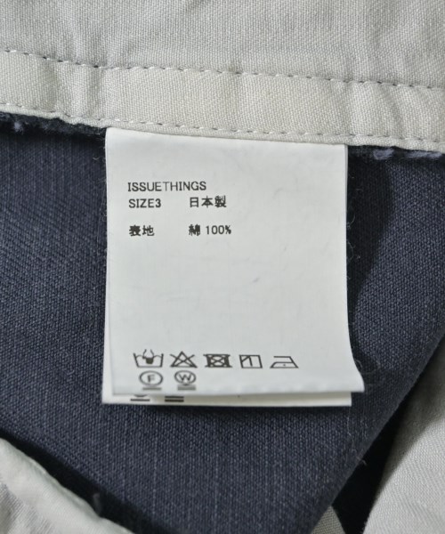 ISSUE THINGS（イシューシング）チノパン 紺 サイズ:3(L位) メンズ/2200679050049