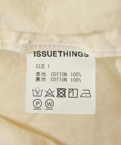 ISSUE THINGS（イシューシング）その他 白 サイズ:1(S位) メンズ/2200700658343