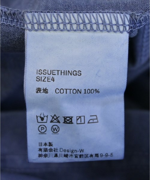 ISSUE THINGS（イシューシング）Tシャツ・カットソー 紺 サイズ:4(XL位) メンズ/2200646333243