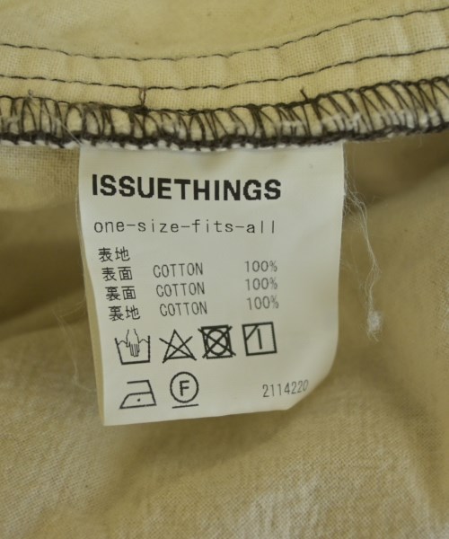 ISSUE THINGS（イシューシング）その他 茶 サイズ:F メンズ/2200708100011