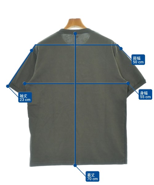 ISSUE THINGS（イシューシング）Tシャツ・カットソー 茶 サイズ:4(XL位) メンズ/2200718918378