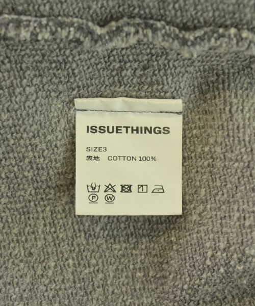 ISSUE THINGS（イシューシング）スウェット グレー サイズ:3(L位) メンズ/2200722214022