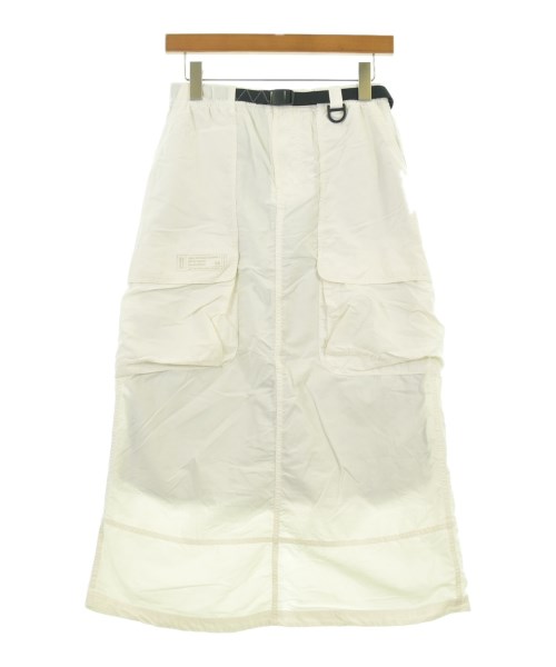 Jack Walfskin(ジャックウルフスキン)ロング・マキシ丈スカート 白 サイズ:M/2200632683123