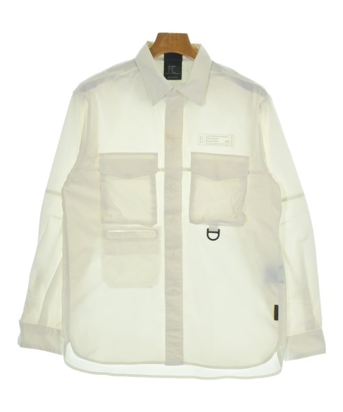 Jack Walfskin(ジャックウルフスキン)カジュアルシャツ 白 サイズ:S/2200682325011