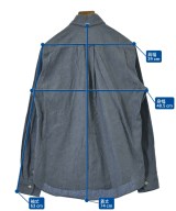 JAMES & CO.（ジェームスアンドコー）カジュアルシャツ 青 サイズ:4(XL位) レディース/2200616699034