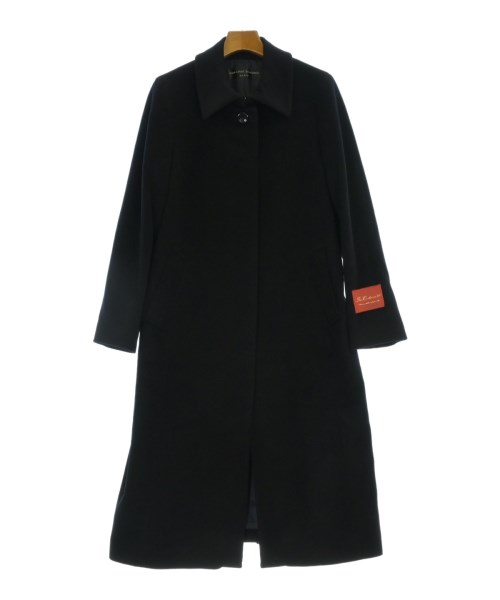 JEAN-LOUIS SCHERRER(ジャンルイシェレル)ステンカラーコート 黒 サイズ:9(M位)/2200667699014