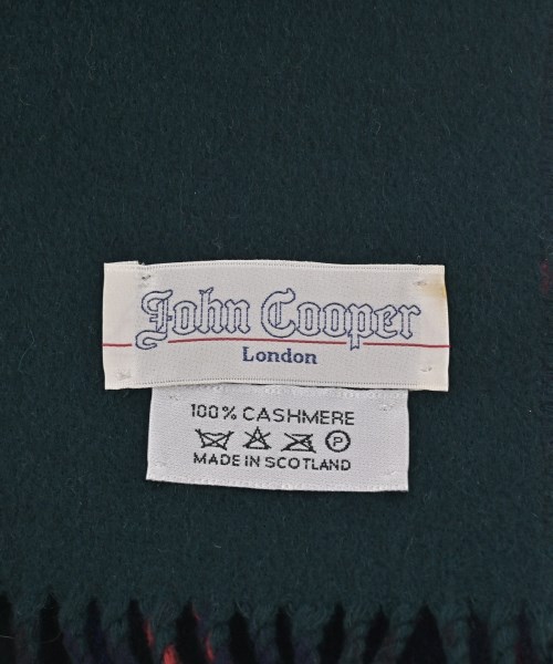 John cooper（ジョンクーパー）マフラー 緑 サイズ:- メンズ/2200681443150