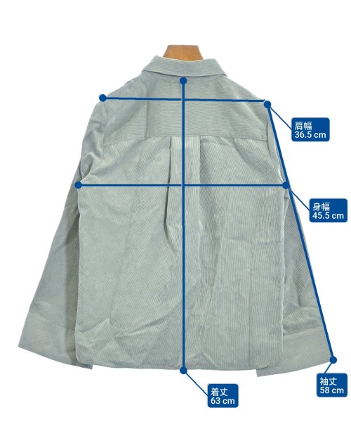 JUST（ジャスト）カジュアルシャツ 緑 サイズ:XS レディース/2200628999085