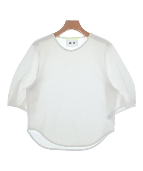 KALNA(カルナ)Tシャツ・カットソー 白 サイズ:0(XS位)/2200676123050