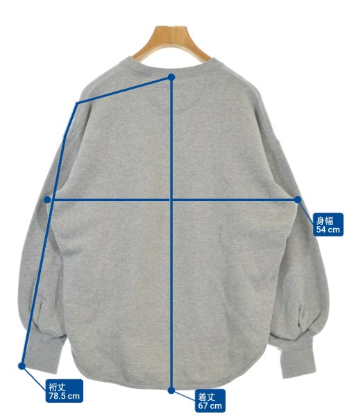 KALNA（カルナ）スウェット グレー サイズ:0(XS位) レディース/2200675652063