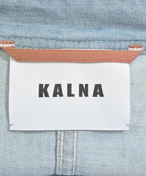 KALNA（カルナ）シャツワンピース 青 サイズ:0(XS位) レディース/2200654090206