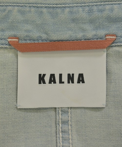 KALNA（カルナ）シャツワンピース 青 サイズ:0(XS位) レディース/2200720466195