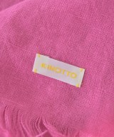 KINOTTO（キノット）ストール ピンク サイズ:- レディース/2200689289101