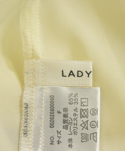 LADYMADE（レディーメイド）ブラウス 黄 サイズ:F レディース/2200710198099