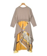 Lallia Mu（ラリアムー）ワンピース 茶 サイズ:38(M位) レディース/2200625164028