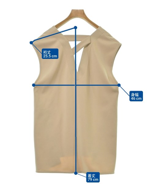 Lallia Mu（ラリアムー）カジュアルシャツ ベージュ サイズ:38(M位) レディース/2200626674038