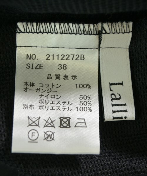 Lallia Mu（ラリアムー）その他 黒 サイズ:38(M位) レディース/2200615352374