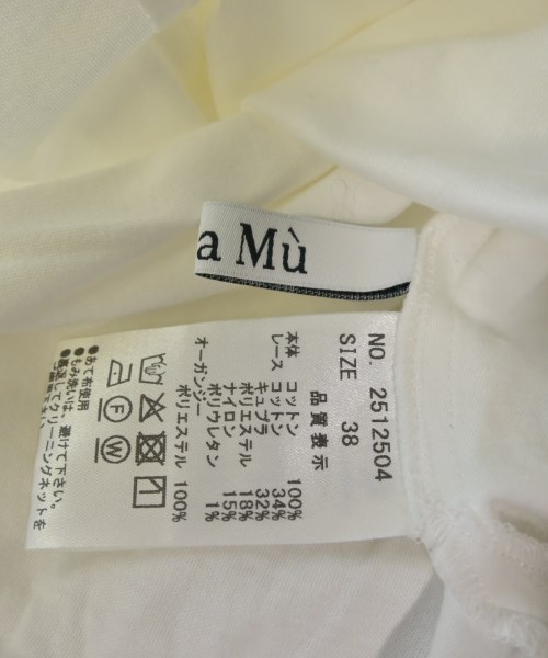 Lallia Mu（ラリアムー）Tシャツ・カットソー 白 サイズ:38(M位) レディース/2200619322045