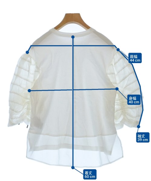 Lallia Mu（ラリアムー）Tシャツ・カットソー 白 サイズ:38(M位) レディース/2200619322045