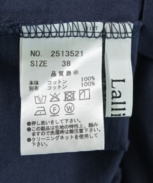 Lallia Mu（ラリアムー）Tシャツ・カットソー 紺 サイズ:38(M位) レディース/2200678379066