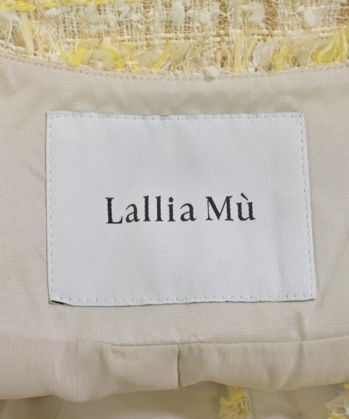 Lallia Mu（ラリアムー）ノーカラージャケット ベージュ サイズ:38(M位) レディース/2200716466062
