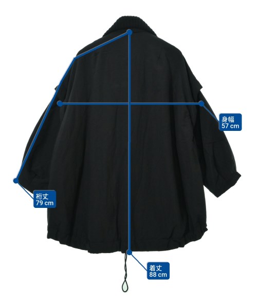 Lallia Mu（ラリアムー）その他 黒 サイズ:38(M位) レディース/2200659184054