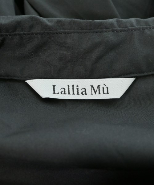 Lallia Mu（ラリアムー）カジュアルシャツ 黒 サイズ:38(M位) レディース/2200729151023