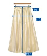 Lallia Mu（ラリアムー）ロング・マキシ丈スカート ベージュ サイズ:38(M位) レディース/2200687782024