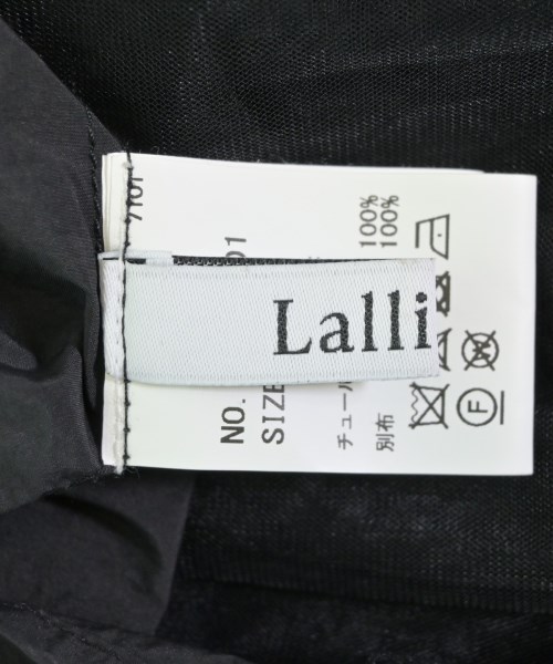 Lallia Mu（ラリアムー）ロング・マキシ丈スカート 黒 サイズ:38(M位) レディース/2200683223095