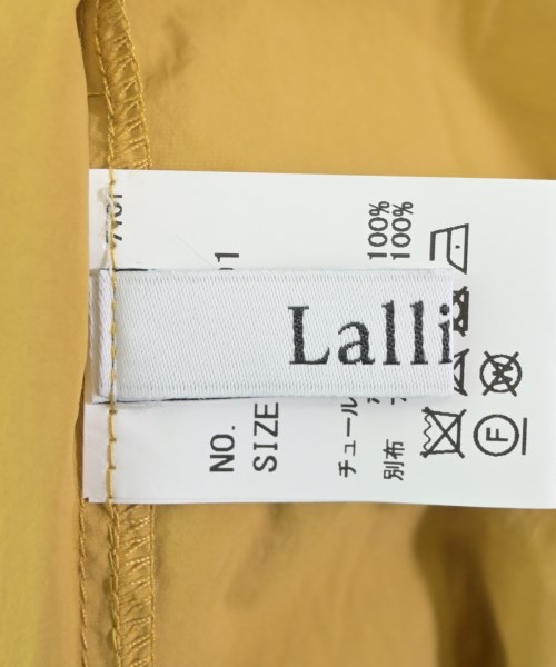 Lallia Mu（ラリアムー）ロング・マキシ丈スカート 黄 サイズ:38(M位) レディース/2200683223101