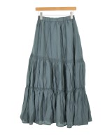 Lallia Mu（ラリアムー）ロング・マキシ丈スカート 緑 サイズ:38(M位) レディース/2200683223118