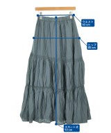 Lallia Mu（ラリアムー）ロング・マキシ丈スカート 緑 サイズ:38(M位) レディース/2200683223118