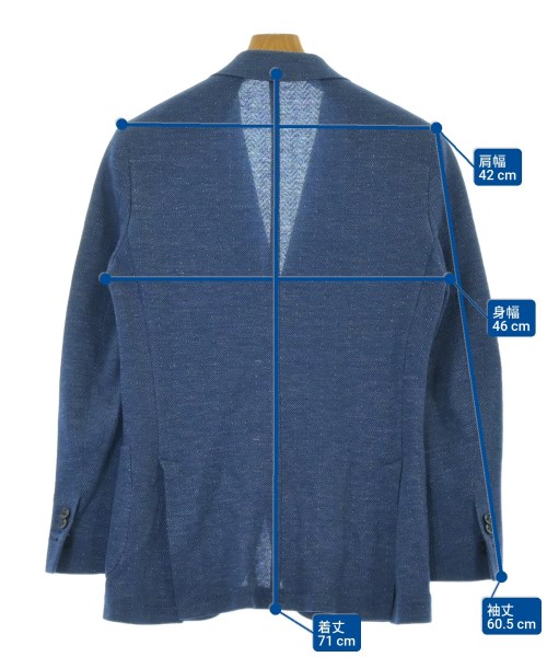 LATORRE（ラトーレ）テーラードジャケット 青 サイズ:44(S位) メンズ/2200632789092