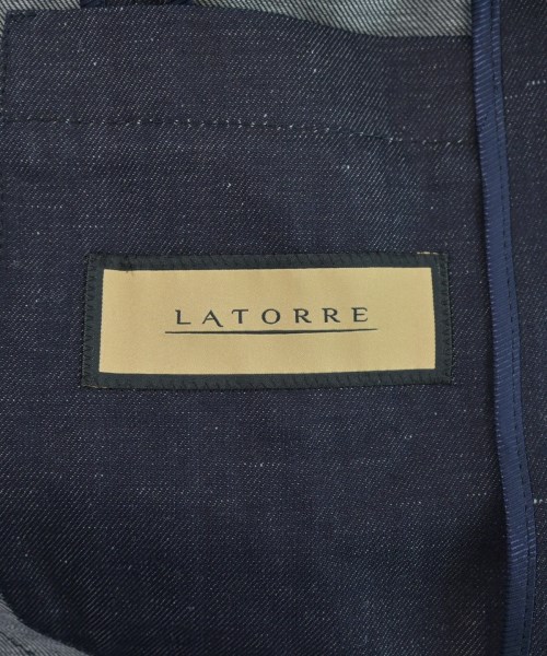 LATORRE（ラトーレ）テーラードジャケット 紺 サイズ:48(L位) メンズ/2200660072029