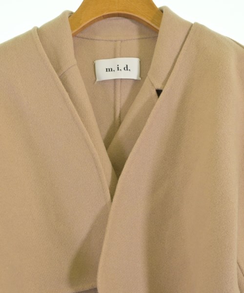 m.i.d（エムアイディー）コート ベージュ サイズ:-(M位)/-(M位) レディース/2200658618017
