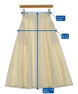 m.i.d（エムアイディー）ロング・マキシ丈スカート 白 サイズ:34(XS位) レディース/2200636942011