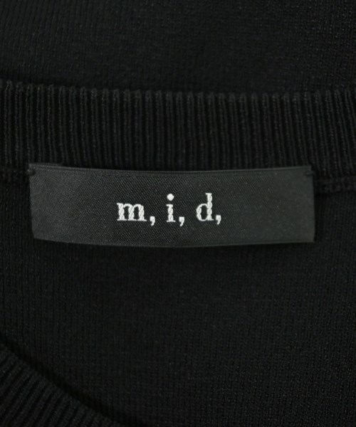m.i.d（エムアイディー）ノースリーブ 黒 サイズ:38(M位) レディース/2200721016078