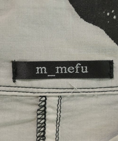 m_mefu（メフウ）カジュアルシャツ 白 サイズ:40(M位) レディース/2200660171012