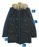 MABRUN（マブルン）ダウンジャケット/ダウンベスト 黒 サイズ:46(M位) メンズ/2200621704013