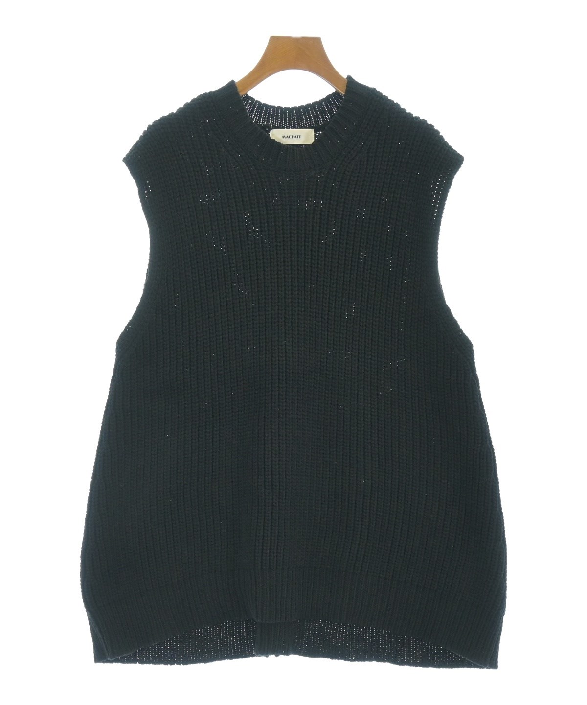 MACHATT（マチャット）ベスト 黒 サイズ:F レディース/2200624365037