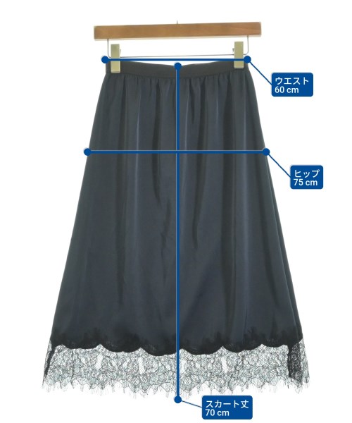 MACHATT（マチャット）ロング・マキシ丈スカート 紺 サイズ:-(M位) レディース/2200641823039