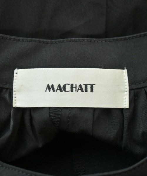 MACHATT（マチャット）シャツワンピース 黒 サイズ:F レディース/2200621972047