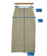 MACHATT（マチャット）ロング・マキシ丈スカート ゴールド サイズ:-(M位) レディース/2200622990088